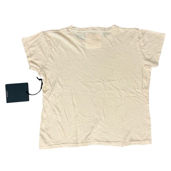 Mother Superstition Peach Linen Sinful Graphic Tee Shirt T-Shirt size S NEW Tags - Picture 6 of 9